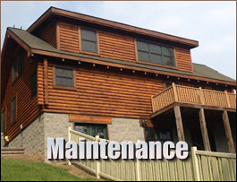  Hudson, North Carolina Log Home Maintenance